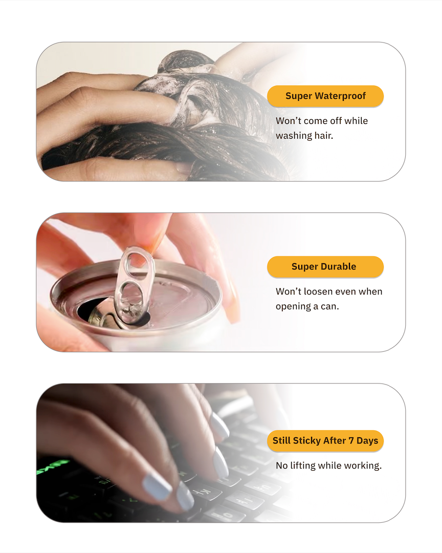 UV Adhesive Tabs (120 tabs)