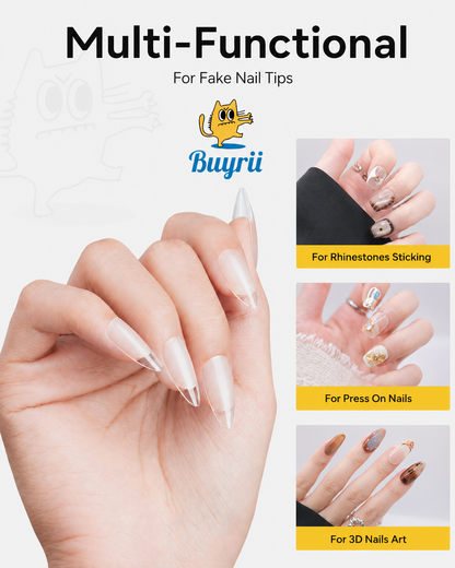 Solid Nail Glue Gel